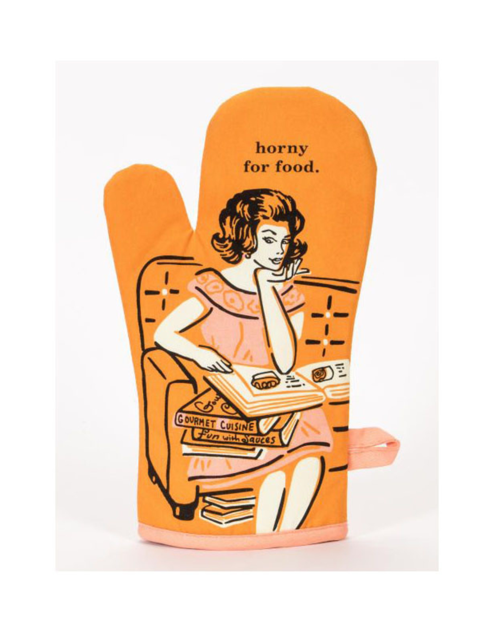 Horny For Food Oven Mitt *