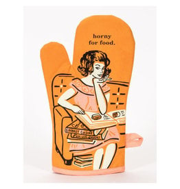 Horny For Food Oven Mitt *
