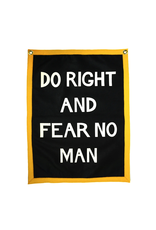 Do Right & Fear No Man Camp Flag