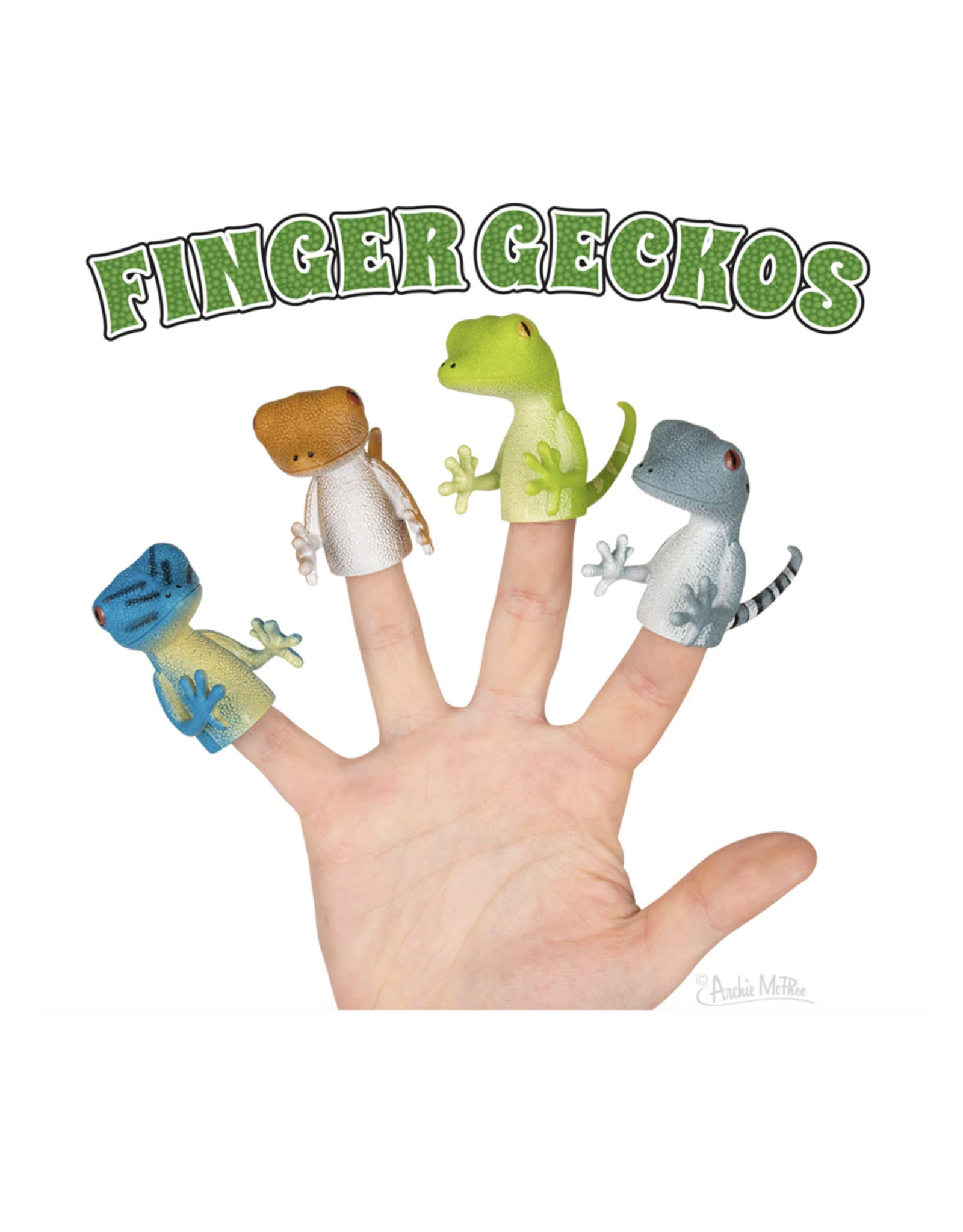 Gecko Finger Puppet