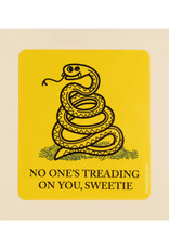 No One is Treading On You, Sweetie Sticker