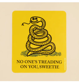 No One is Treading On You, Sweetie Sticker