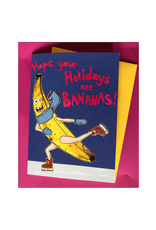 Holiday Bananas Greeting Card