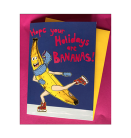 Holiday Bananas Greeting Card