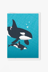 Orca Mommy Mini Card