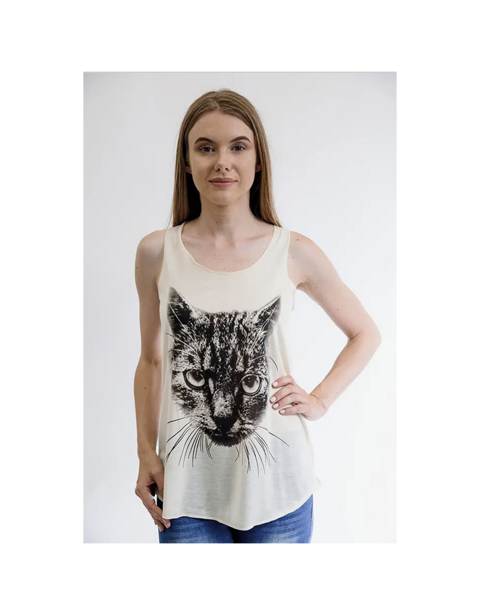 Tabby Cat Whiskers Tank