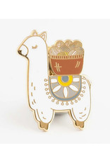 Sleepy Llama Pin