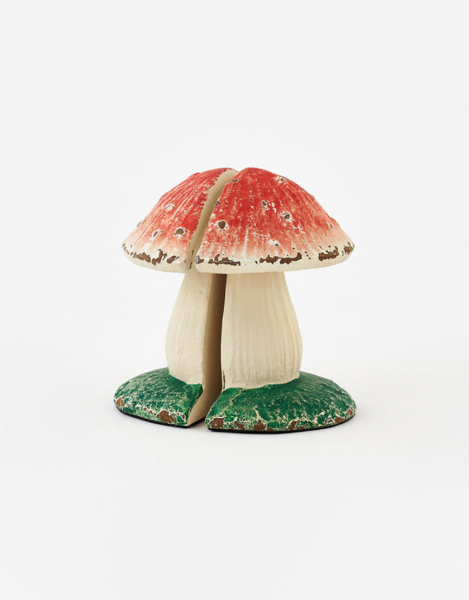 Cast Iron Mushroom Bookends