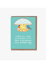 Bird Feeder Mother's Day Greeting Card
