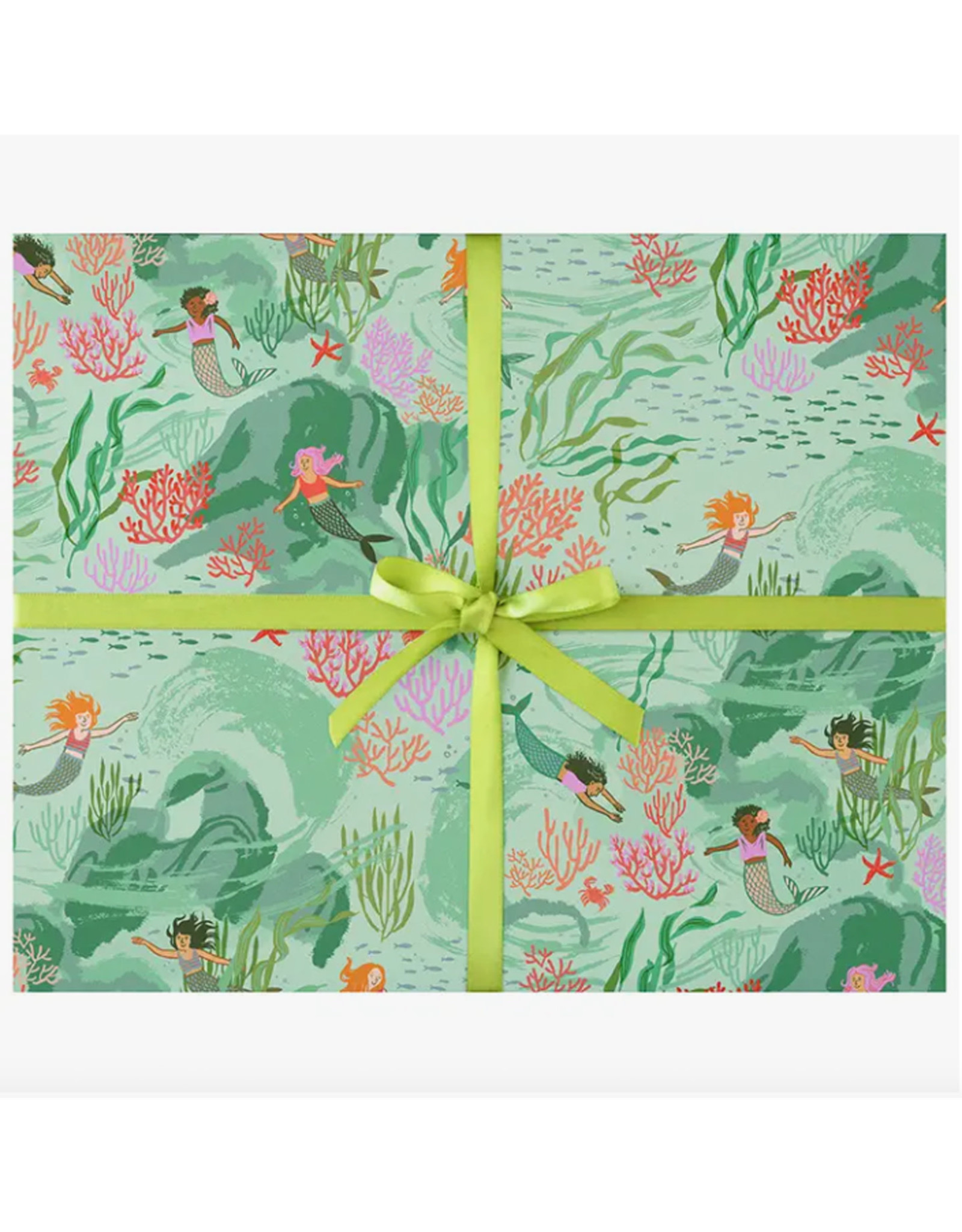 Mermaids Gift Wrapping Paper - Curbside Pick-Up Only