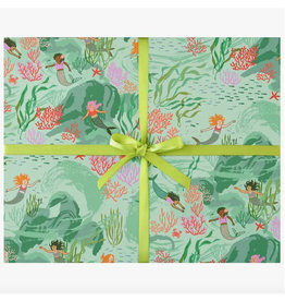 Mermaids Gift Wrapping Paper - Curbside Pickup Only