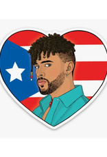 Bad Bunny Heart Sticker