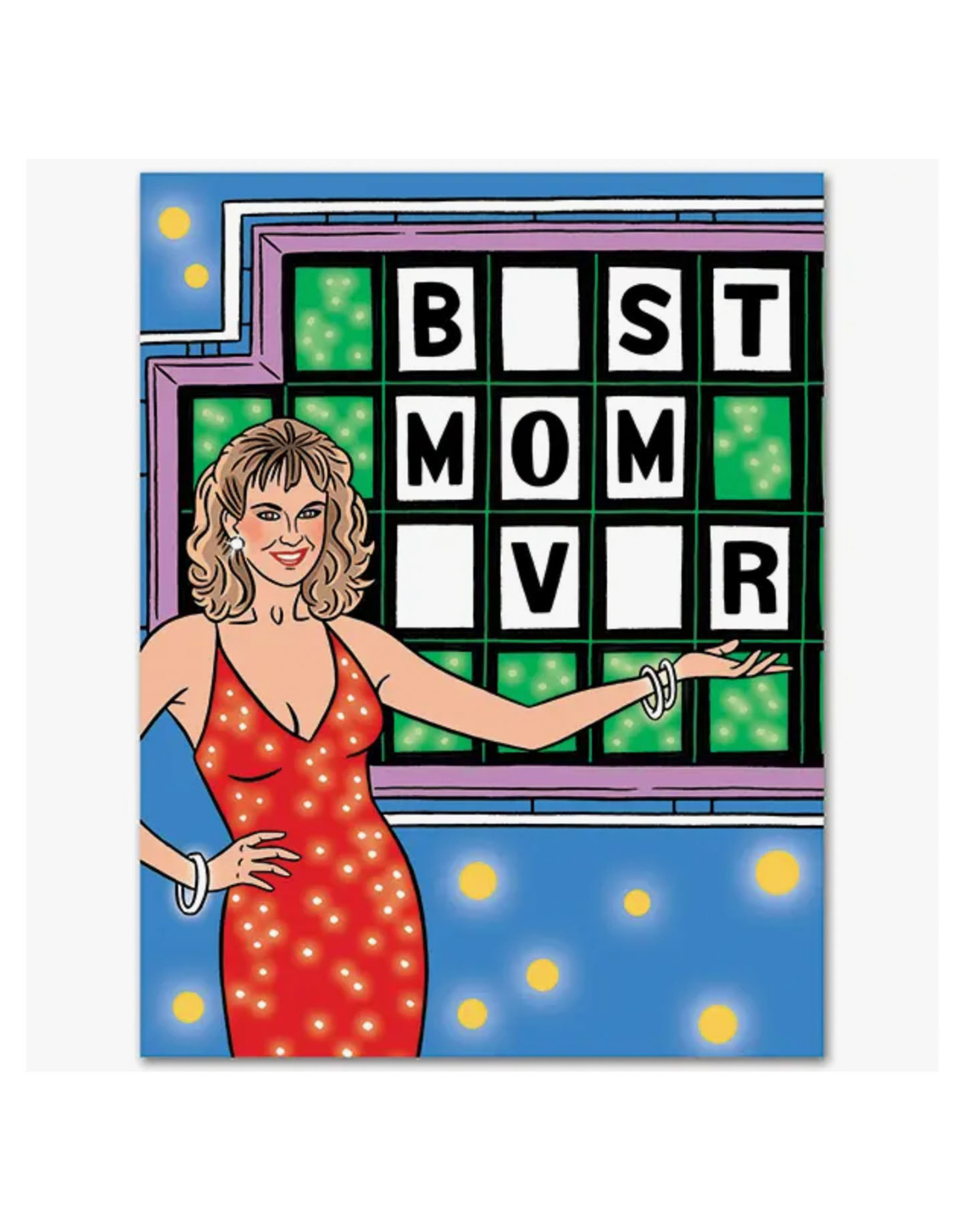 Wheel Of Fortune Mother's Day Greeting Card
