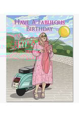 Jennifer Coolidge Fabulous Birthday Greeting Card