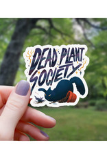 Dead Plant Society Cat Sticker