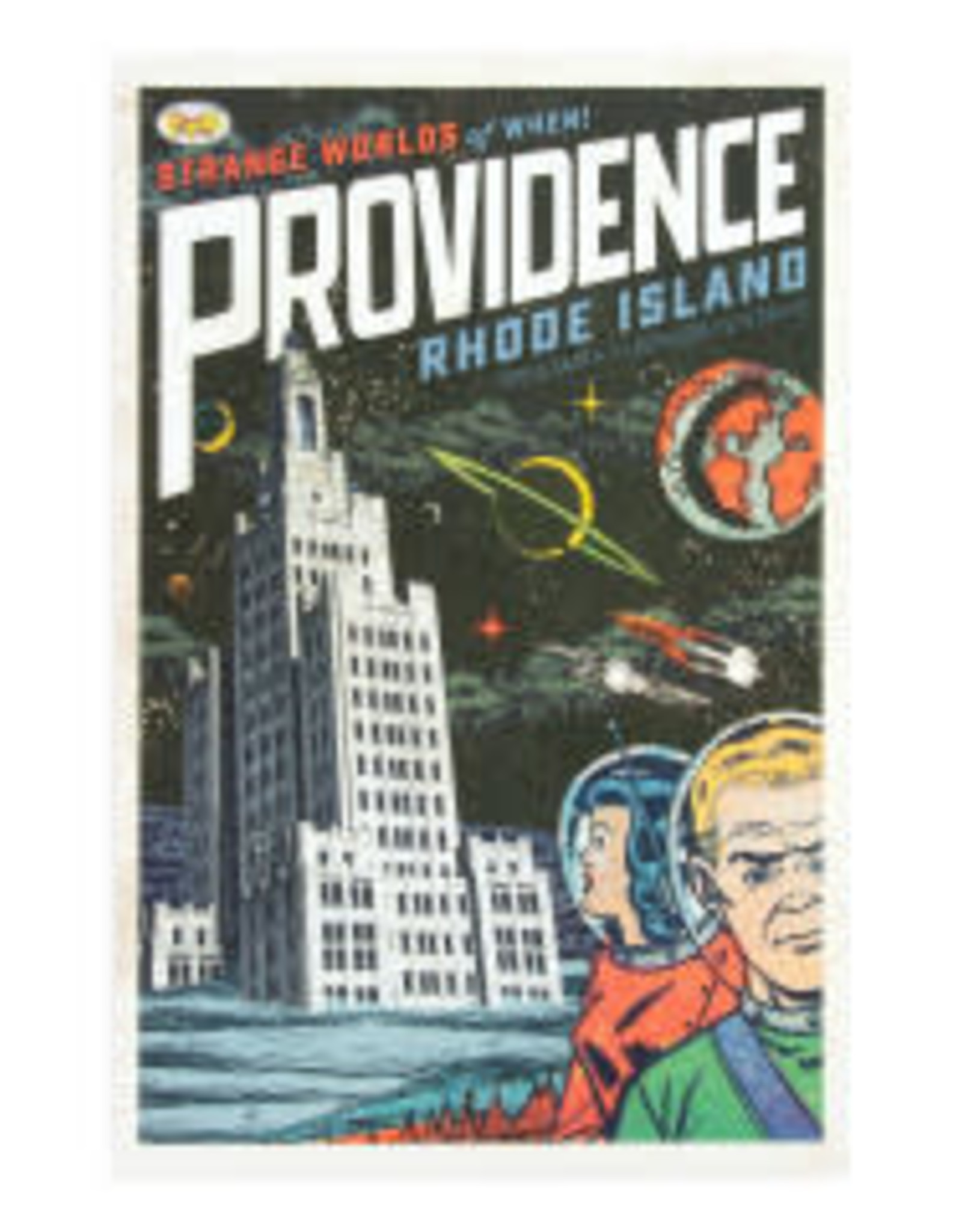 Strange Worlds of When! Magnet - Superman Building