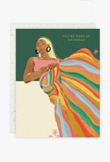 Made of Rainbows Birthday Greeting Card