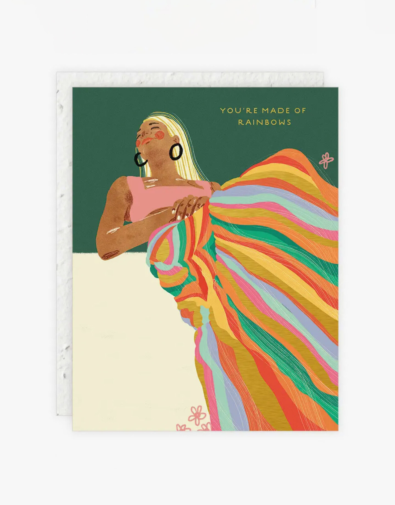 Made of Rainbows Birthday Greeting Card