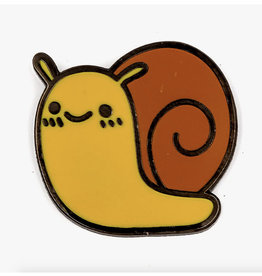 Happy Snail Enamel Pin