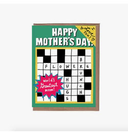 Puzzle Book Mother's Day Greeting Card