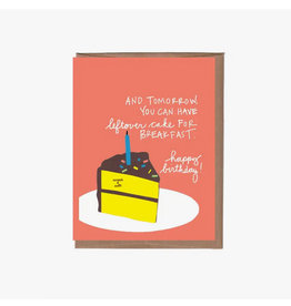 Scratch & Sniff Leftover Birthday Cake Greeting Card