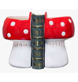 Mushroom Bookend Planters