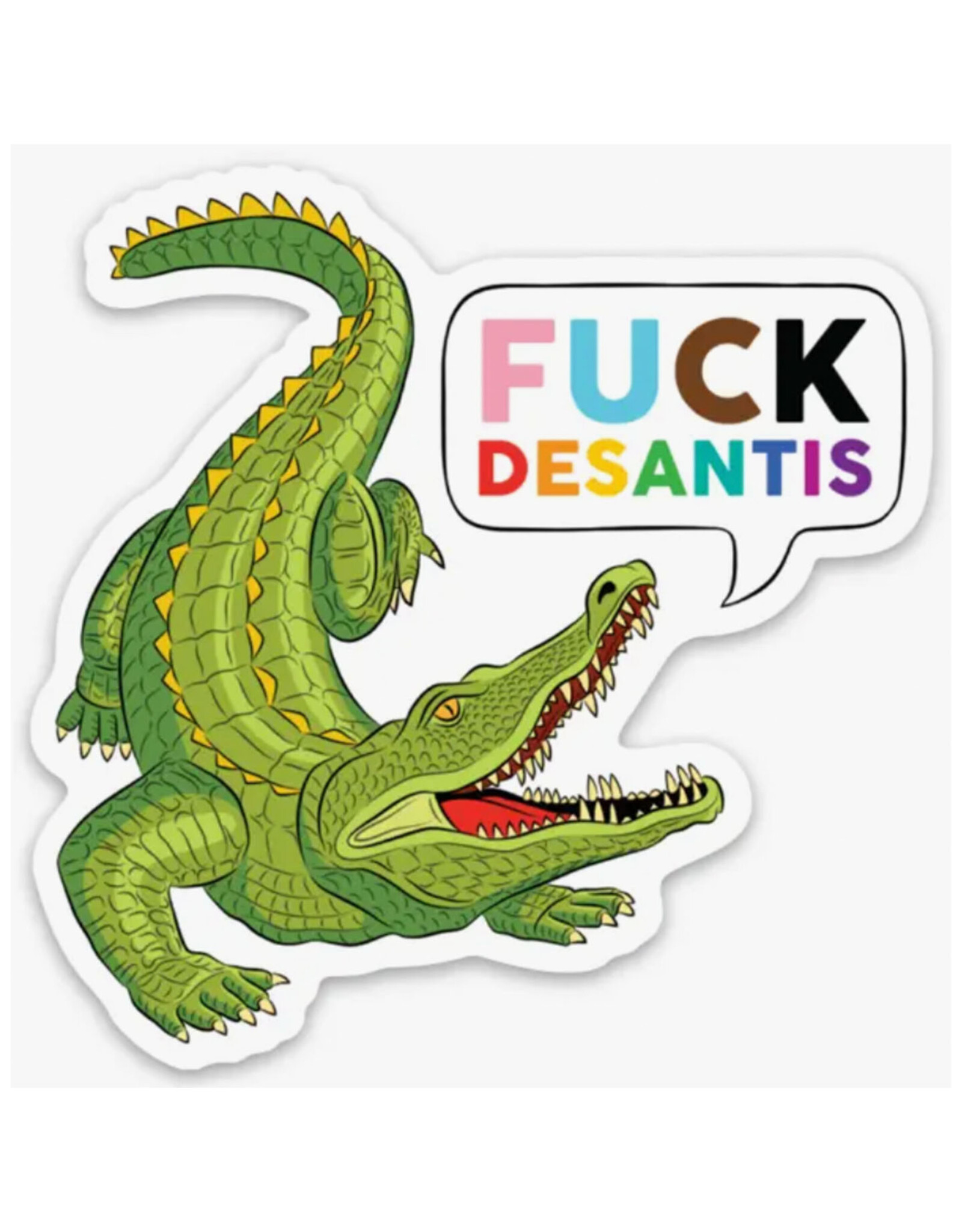 Fuck DeSantis Sticker