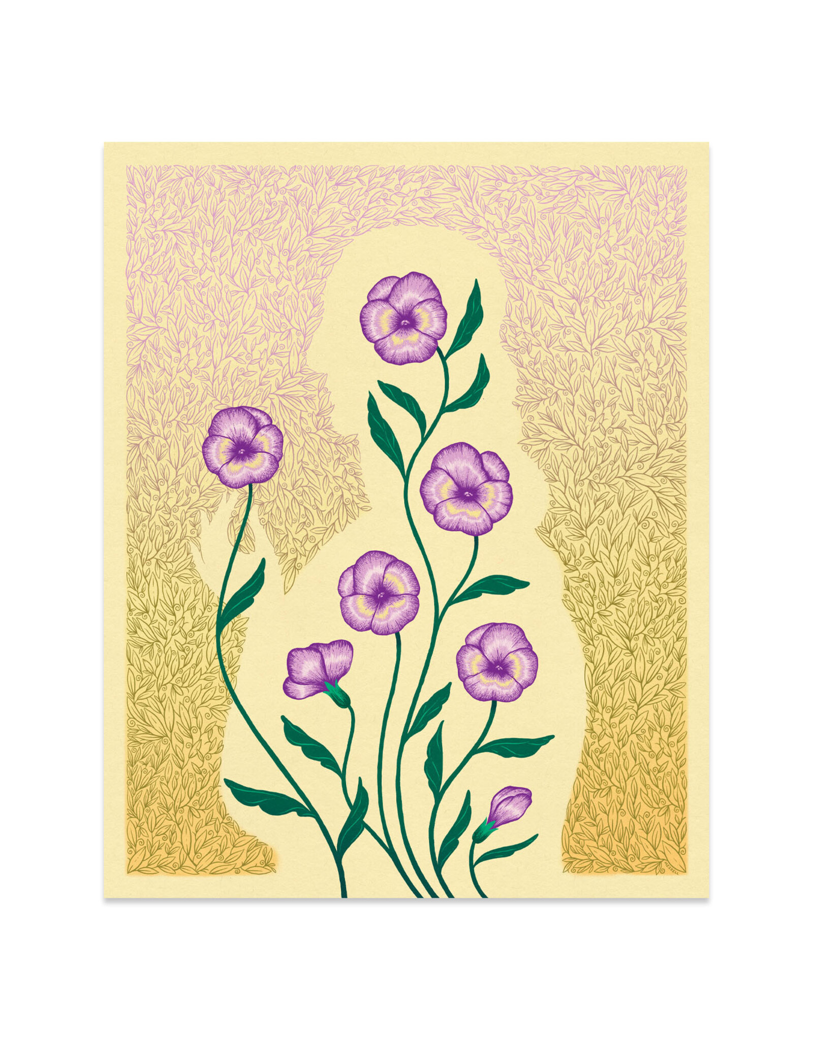 Sojourner House Flora Print