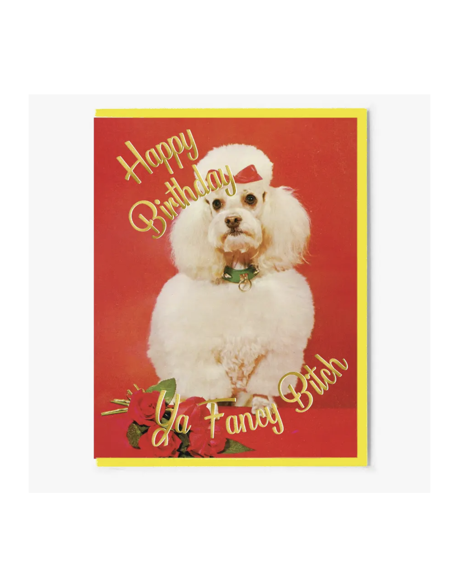 Happy Birthday Ya Fancy Bitch Greeting Card