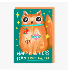 Happy Father's Day From The Cat (URGHH) Card