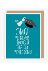 Never Thought This Day Would Come Grad Greeting Card