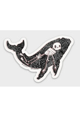 Whale Skeleton Sticker