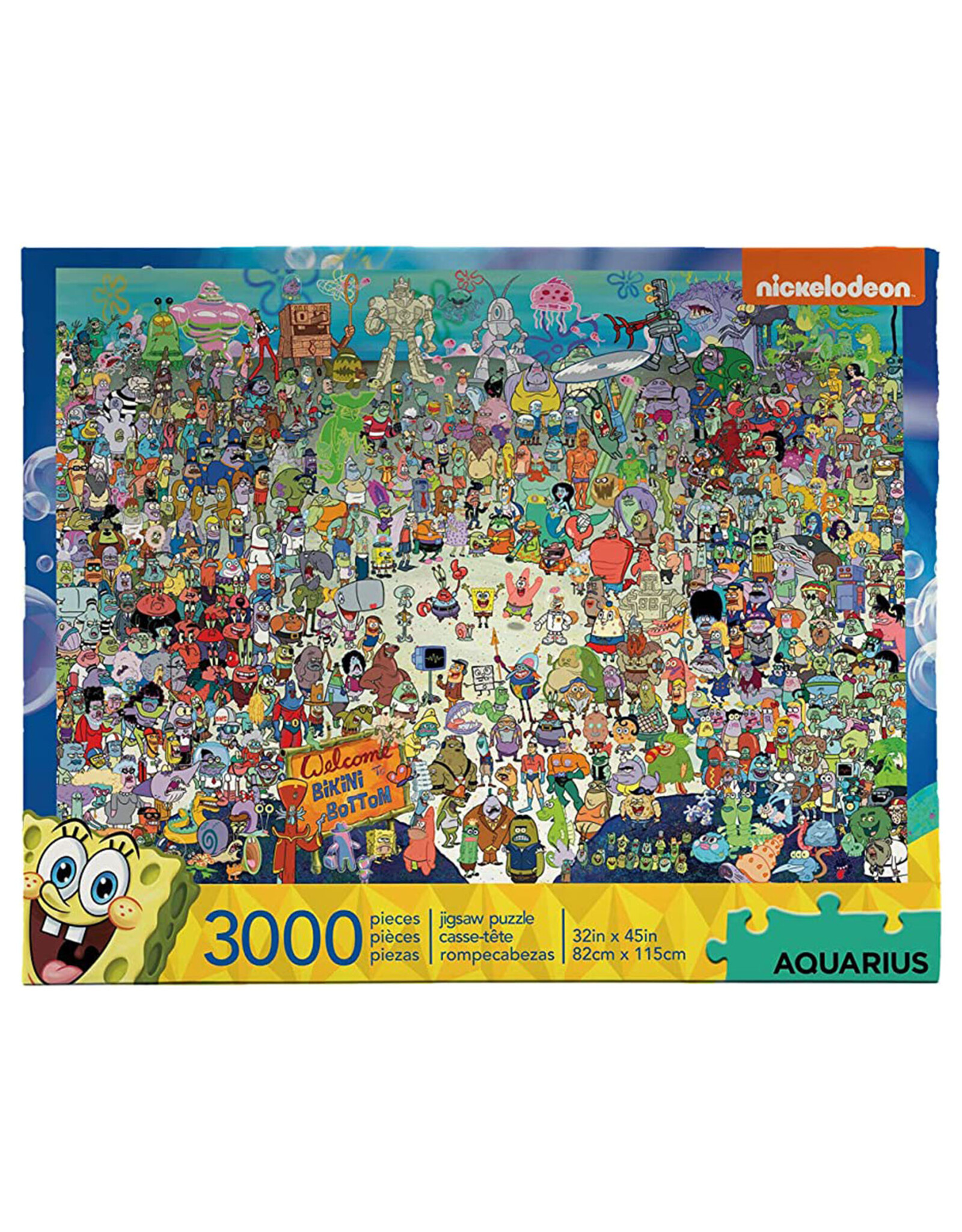 ﻿﻿﻿Spongebob Squarepants Puzzle 3000 Piece Jigsaw Puzzle