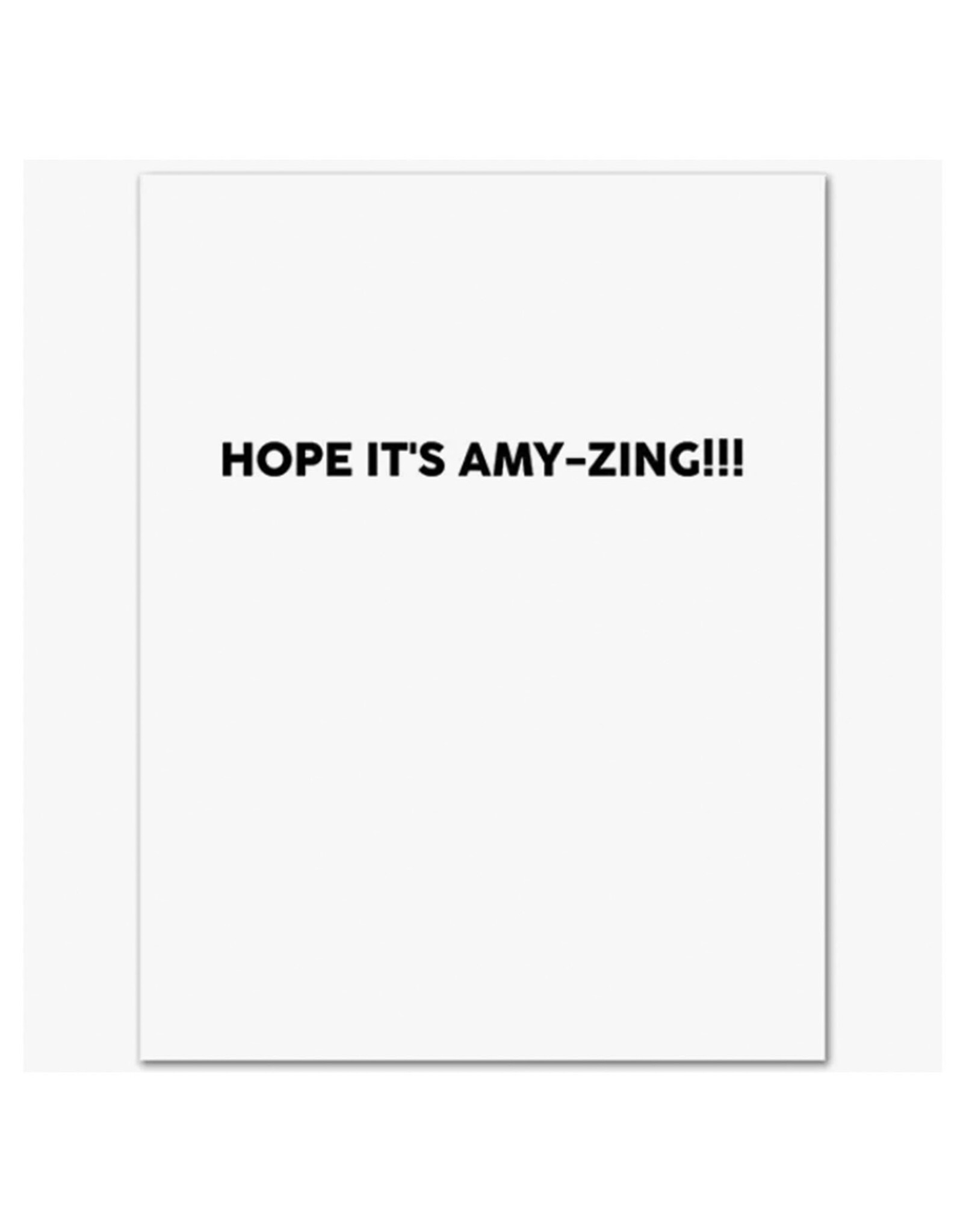 Amy Winehouse Birthday Greeting Card