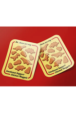 Emotional Support Nuggets Sticker Emotional Support Nuggets Sticker
