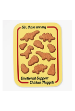 Emotional Support Nuggets Sticker Emotional Support Nuggets Sticker