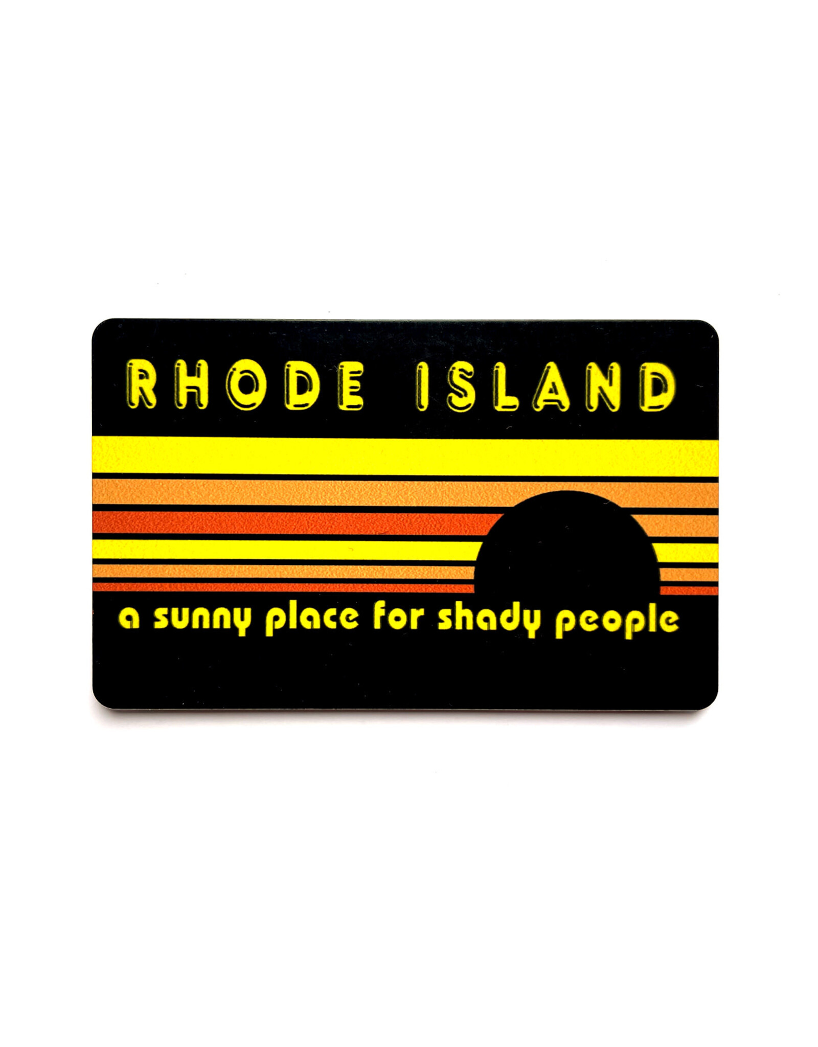 Shady Rhode Island Black Magnet