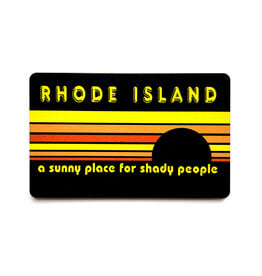 Shady Rhode Island Black Magnet