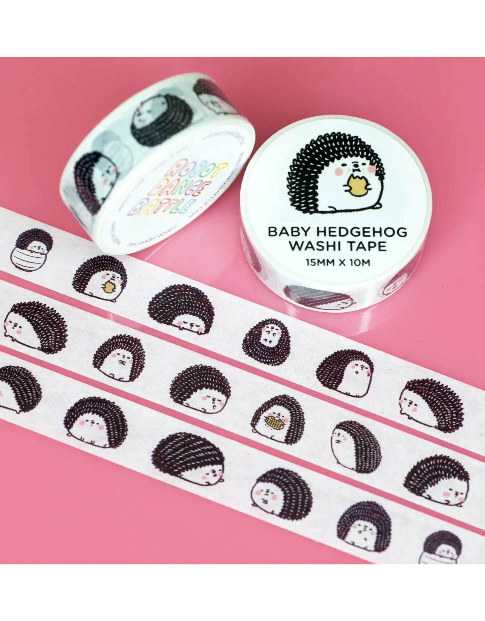 Baby Hedgehog Washi Tape
