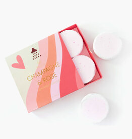 Champagne & Rose Shower Steamers