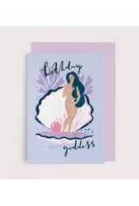 Birthday Goddess Greeting Card