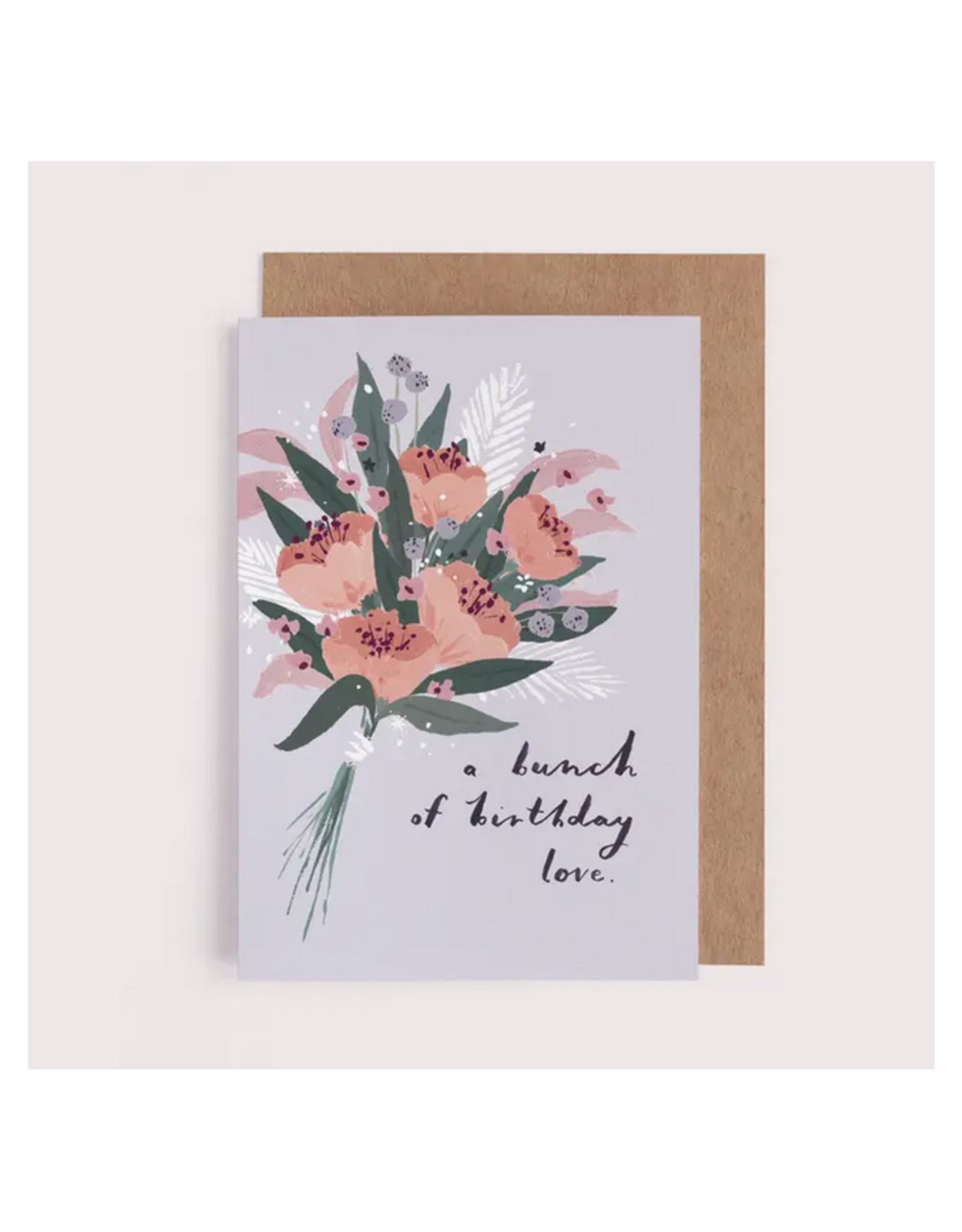 A Bunch of Birthday Love Greeting Card