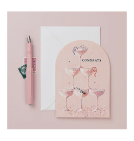 Champagne Congrats Greeting Card