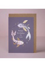 Happy Birthday to You Kois Greeting Card