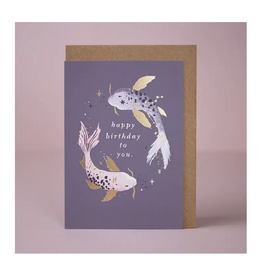 Happy Birthday to You Kois Greeting Card