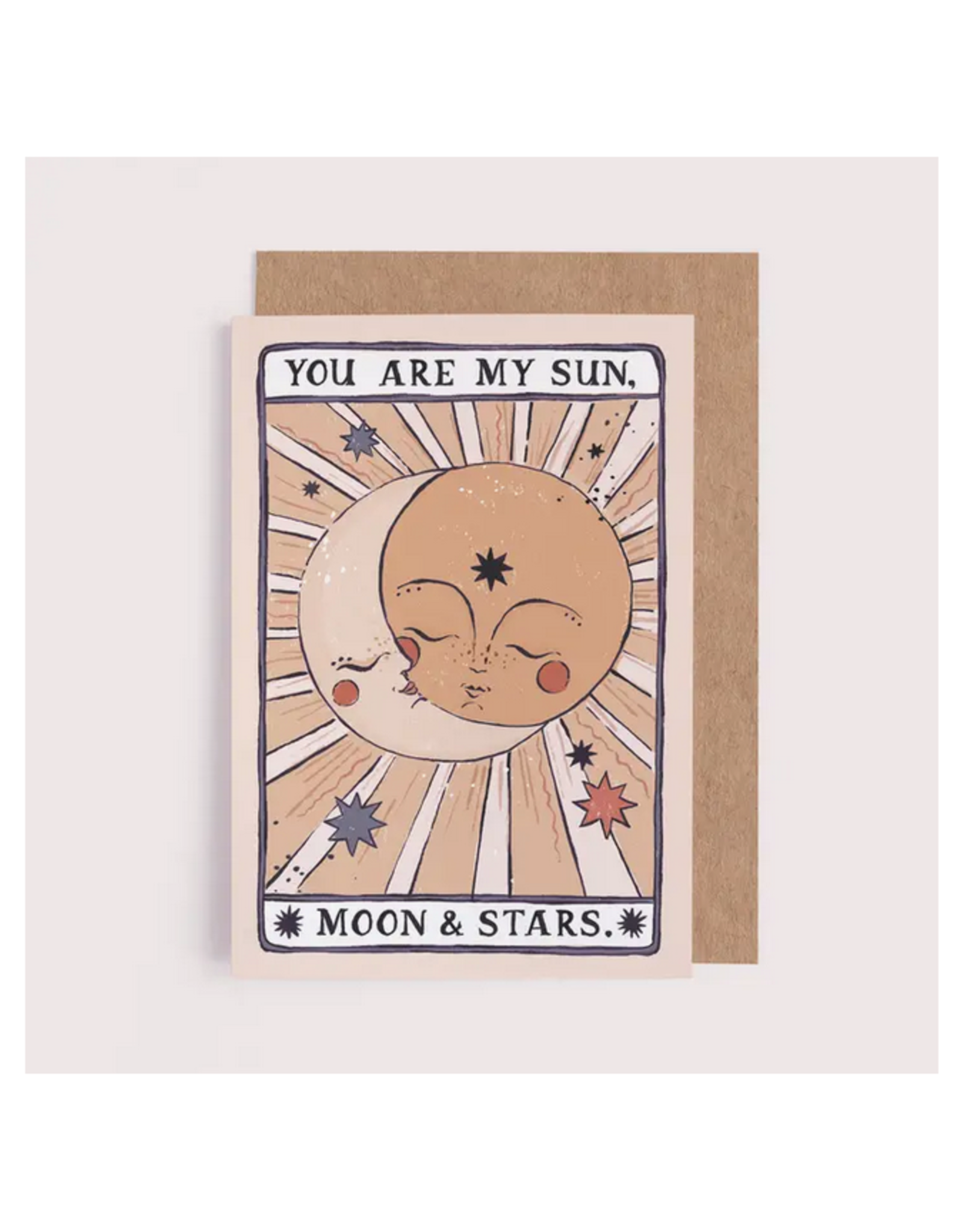 You Are My Sun, Moon, & Stars Tarot Greeting Card