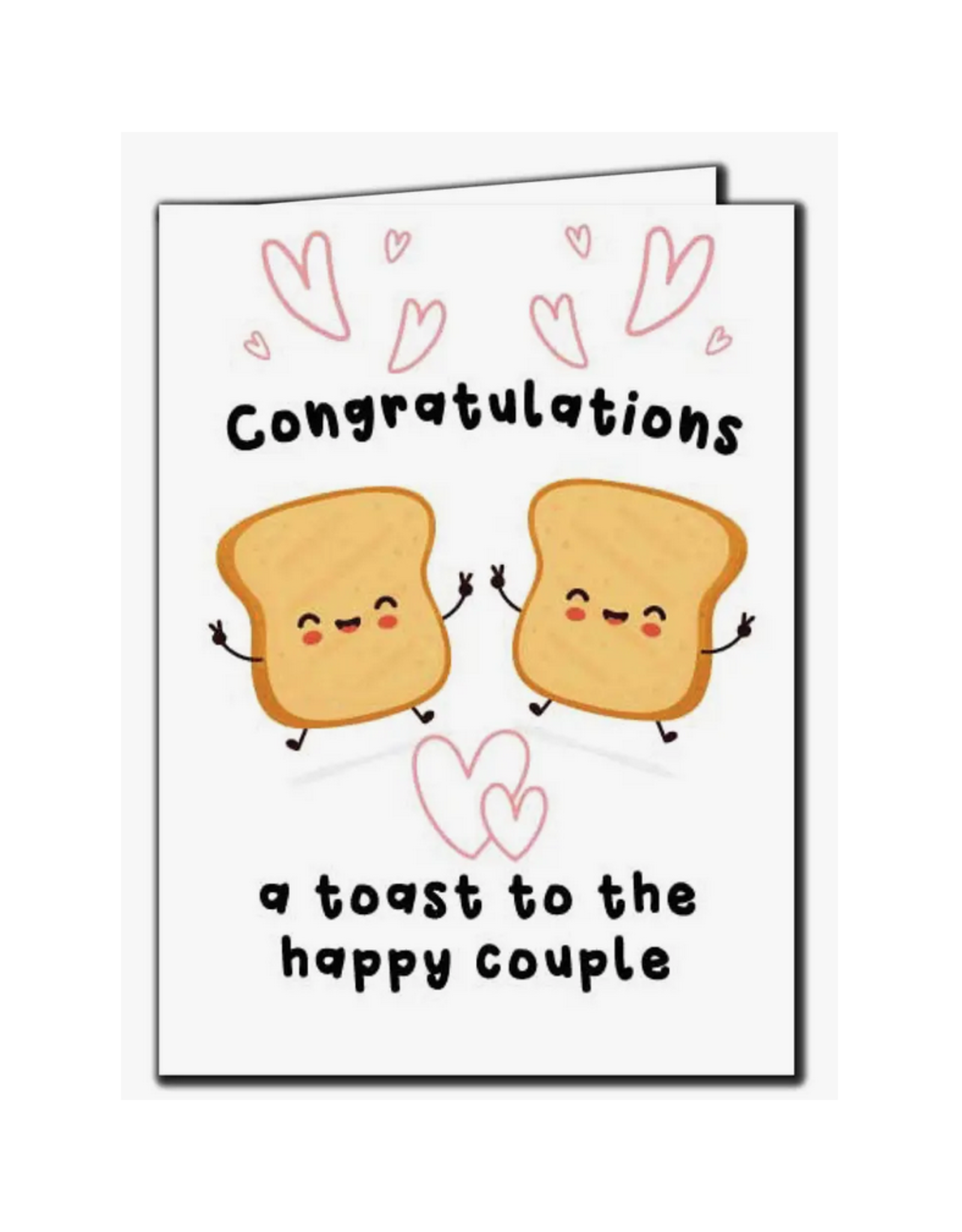 Congratulations Toast Greeting Card