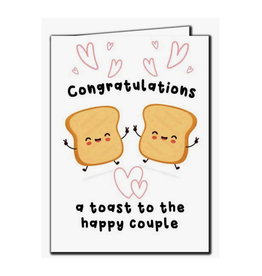 Congratulations Toast Greeting Card