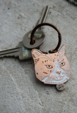 Lil Shit Cat Keychain