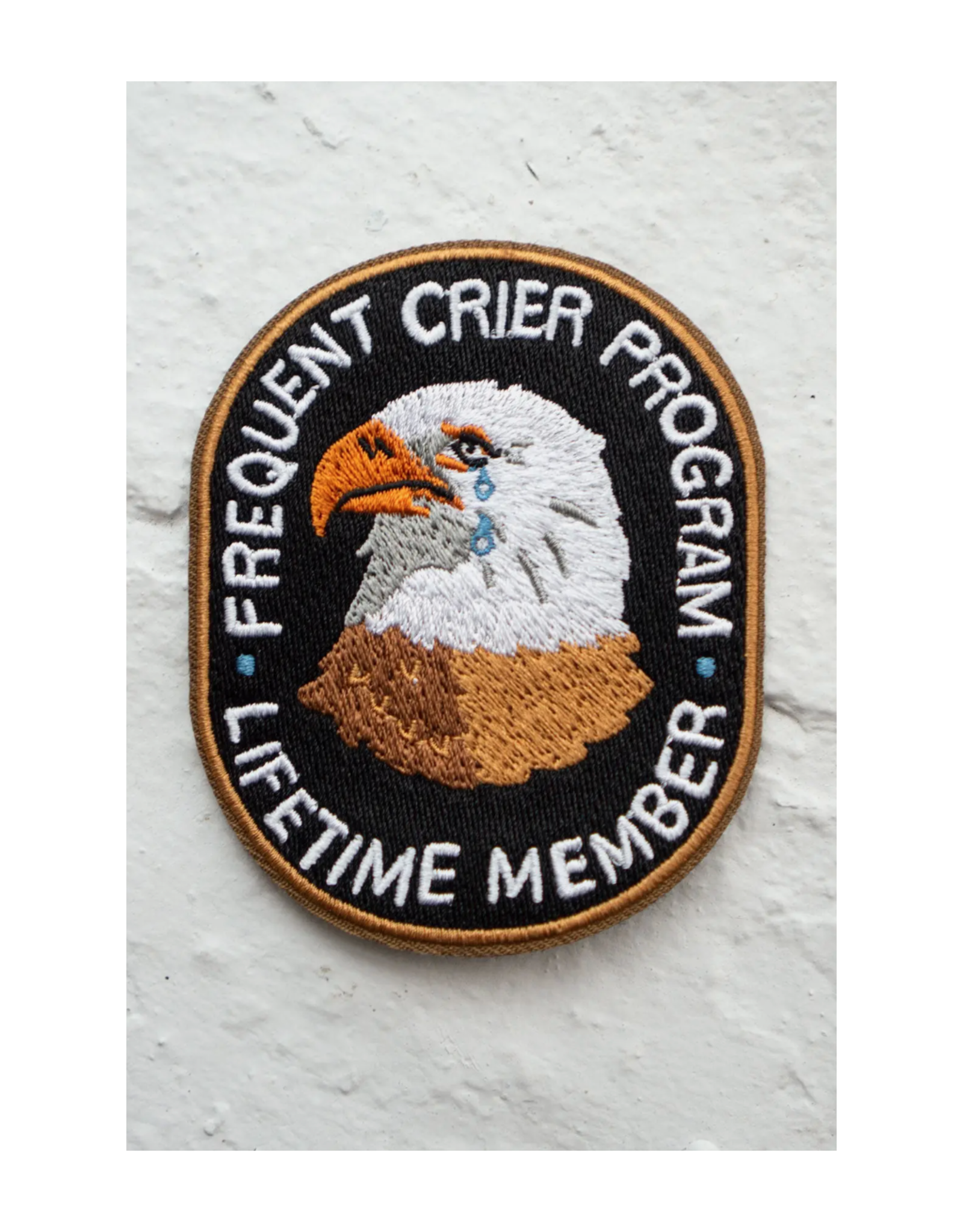 Frequent Crier Eagle Sticky Patch